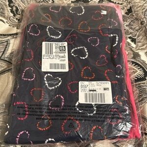New Land’s End Women's Knit Pajama Set Long Sleeve T-Shirt and Pants Size M